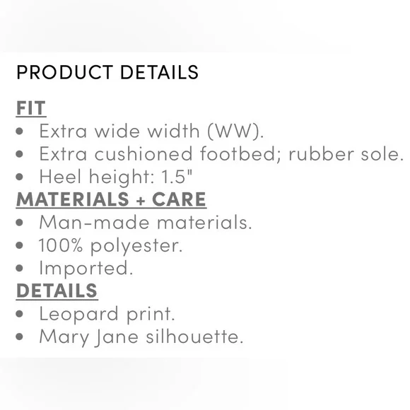 MAKE AN OFFER - TORRID Leopard Print Velvet Mary Jane Shoes RARE - Picture 7 of 7